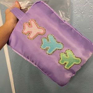 Nwt airplane patch pouch